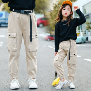 Cargo Pocket Loose Pants - Kennedy Fashion