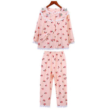 Load image into Gallery viewer, Spring Autumn Lace Patchwork Pajama - Kennedy Fashion