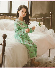 Load image into Gallery viewer, Spring Autumn Lace Patchwork Pajama - Kennedy Fashion