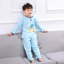 Load image into Gallery viewer, Cotton Long Sleeve Sleepwear Outfit - Kennedy Fashion