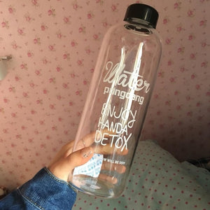 600/1000ML Cycling Travel Plastic Juice Water Bottle - Kennedy Fashion