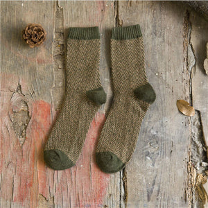 Vintage Striped Totem Winter Socks - Kennedy Fashion