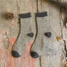 Load image into Gallery viewer, Vintage Striped Totem Winter Socks - Kennedy Fashion