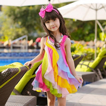 Load image into Gallery viewer, Bella Summer Rainbow Dress - Kennedy Fashion