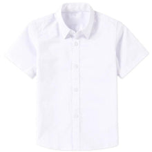 Load image into Gallery viewer, Solid Cotton Short Sleeve Formal Shirt - Kennedy Fashion