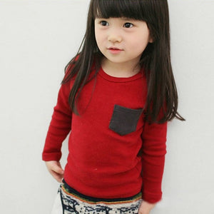 Soft Toddler Solid Cotton T-Shirt