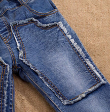 Load image into Gallery viewer, Casual Denim Hole Jeans - Kennedy fashion